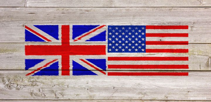 US & UK UK v US English