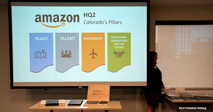 20 cities in the running for Amazon HQ