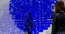 Julio Le Parc’s “Sphère Bleue”