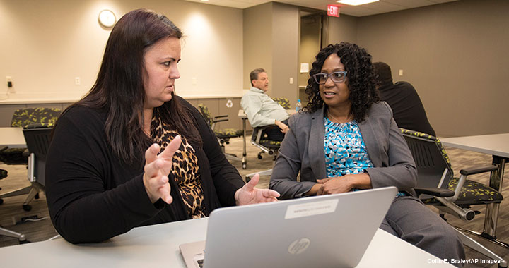 Digital Workforce Conference and Productivity Expo Kelly Dunn and Sonya Norris