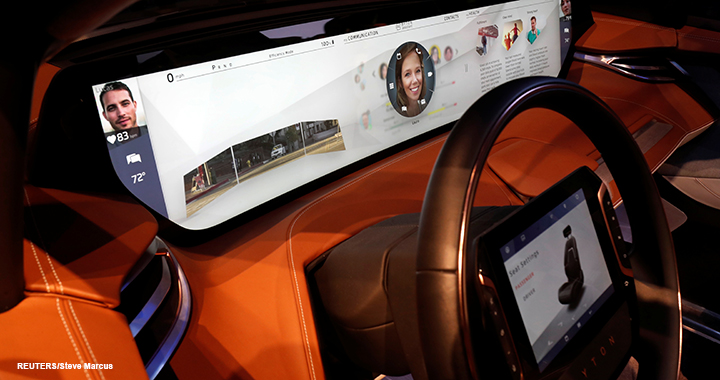 TECH-CES/SCREENS electric-car-720