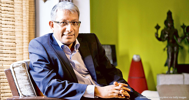 Ravi Venkatesan, a well-known business leader in India and a UNICEF special representative for young people and innovation