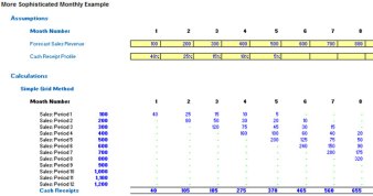 Modelling working capital adjustments in Excel