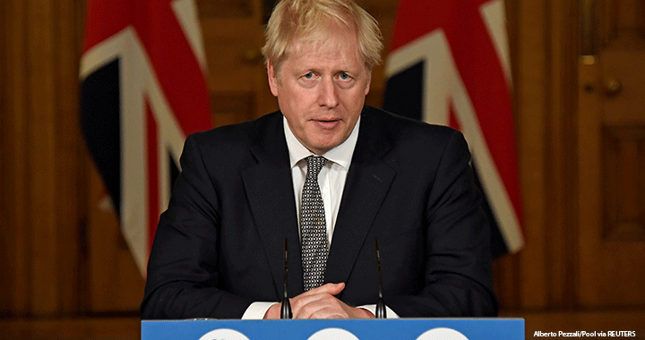 UK Prime Minister Boris Johnson