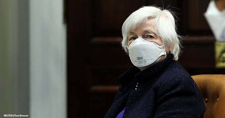 US Treasury Secretary Janet Yellen