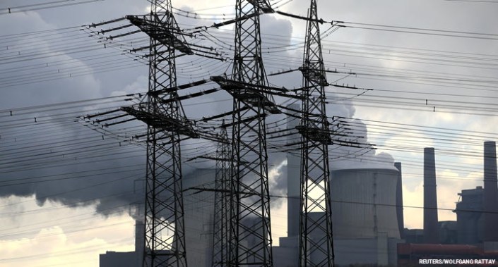 The coal power plant in Neurath near Cologne, Germany, 5 November 2021.