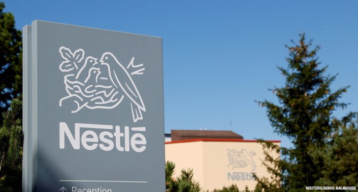 Nestle office in Lausanne, Switzerland. The world’s largest food producer raised overall prices by 3.1% in the fourth quarter of 2021.