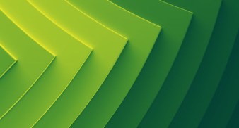 Abstract image of green corners representing Excel.